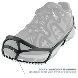 1Pair Outdoor Sports Shoe Cover Non-slip Crampons Ice Grip Walk Traction Cleats for Hiking Shoes Mountaineering Boots