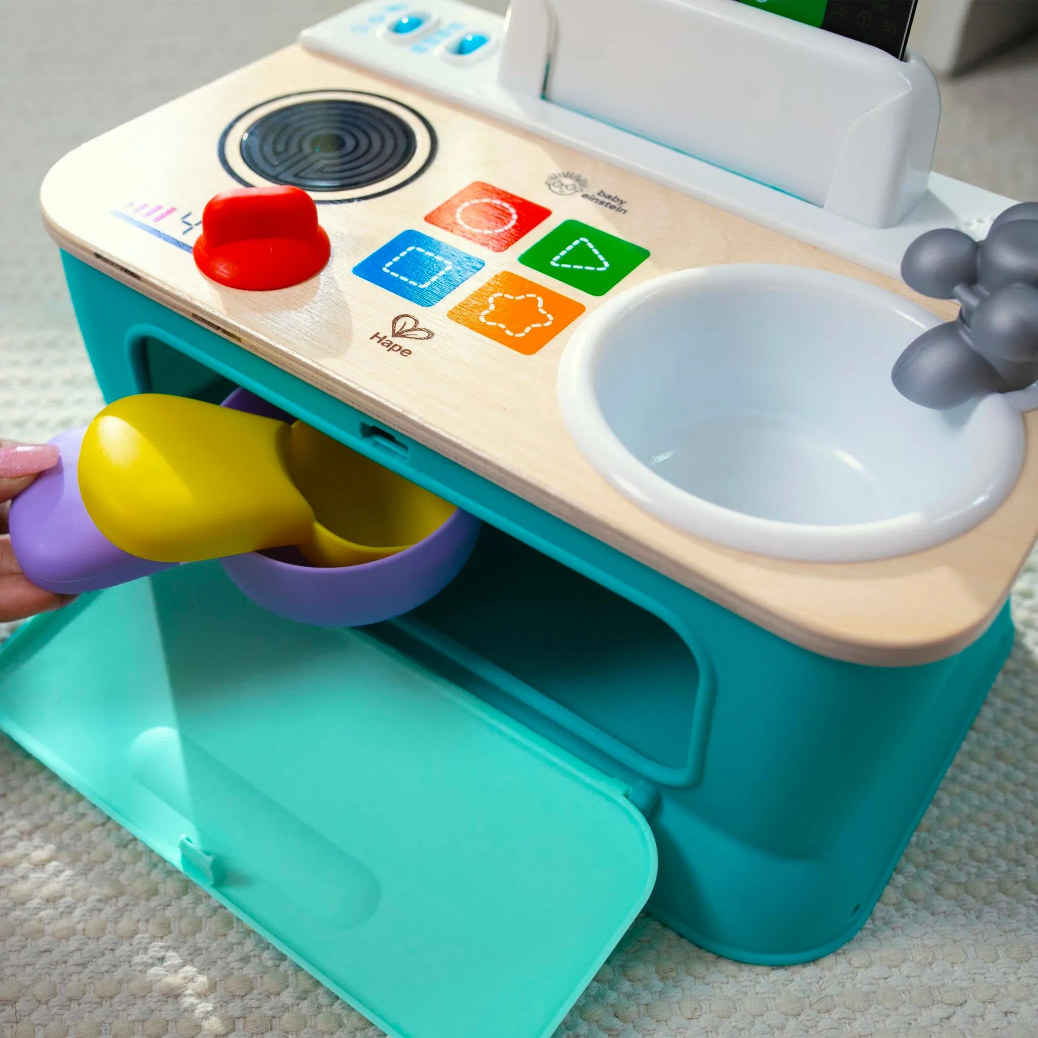 Baby Einstein - HAPE Magic Touch Kitchen Pretend to Cook Toy