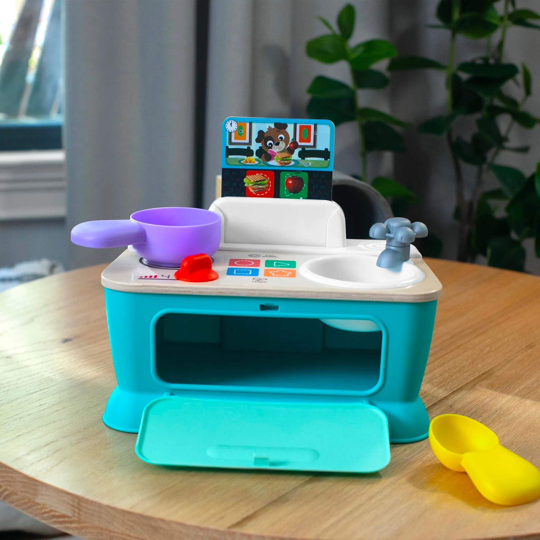 Baby Einstein - HAPE Magic Touch Kitchen Pretend to Cook Toy