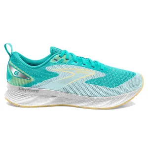Brooks Levitate 6 Womens Running Shoes - Aruba Blue/Yellow, Lightweight & Responsive