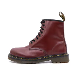 Dr. Martens 1460 Ankle Boots Leather Burgundy Colour For Men