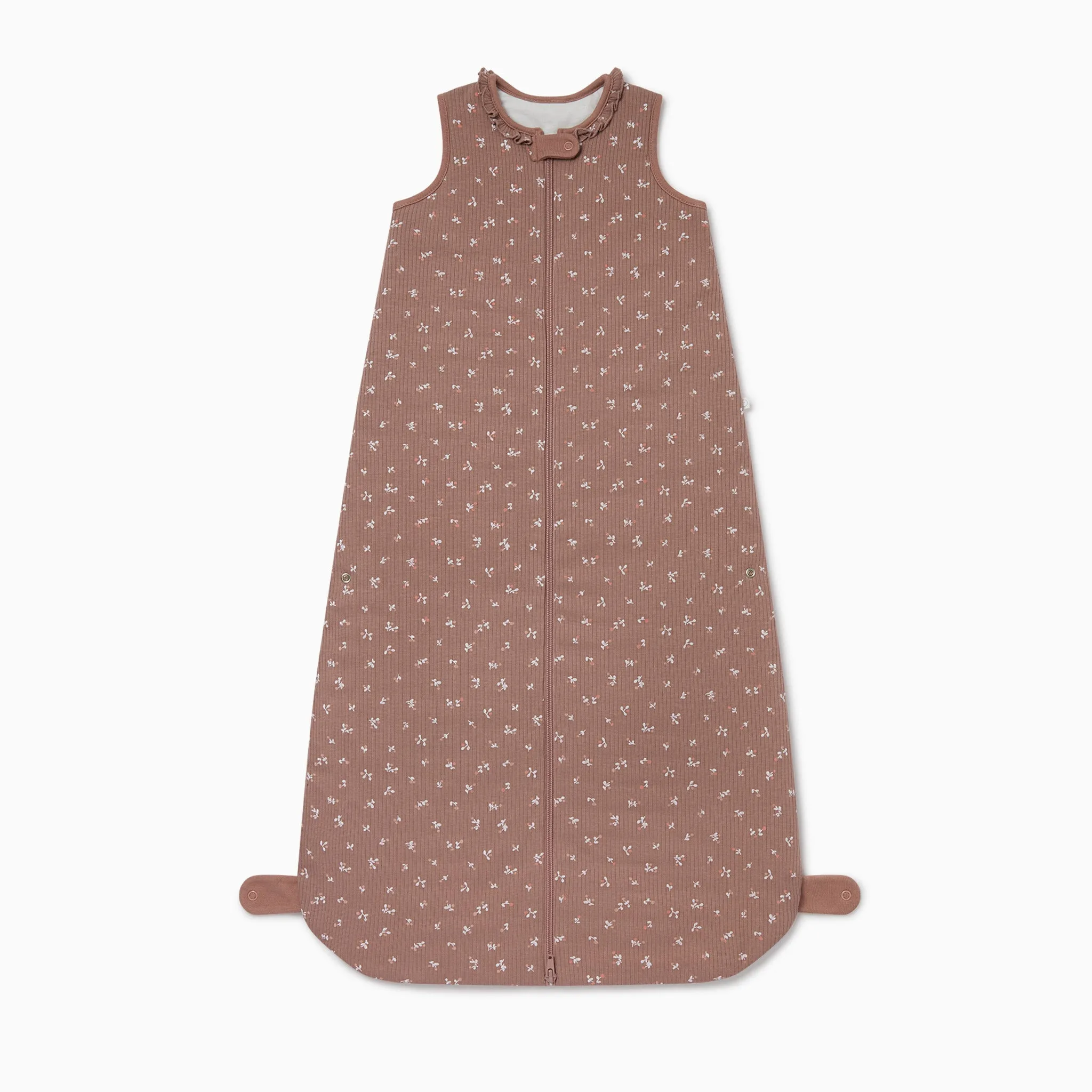 Floral Ribbed Front Opening Sleeping Bag 1.5 TOG