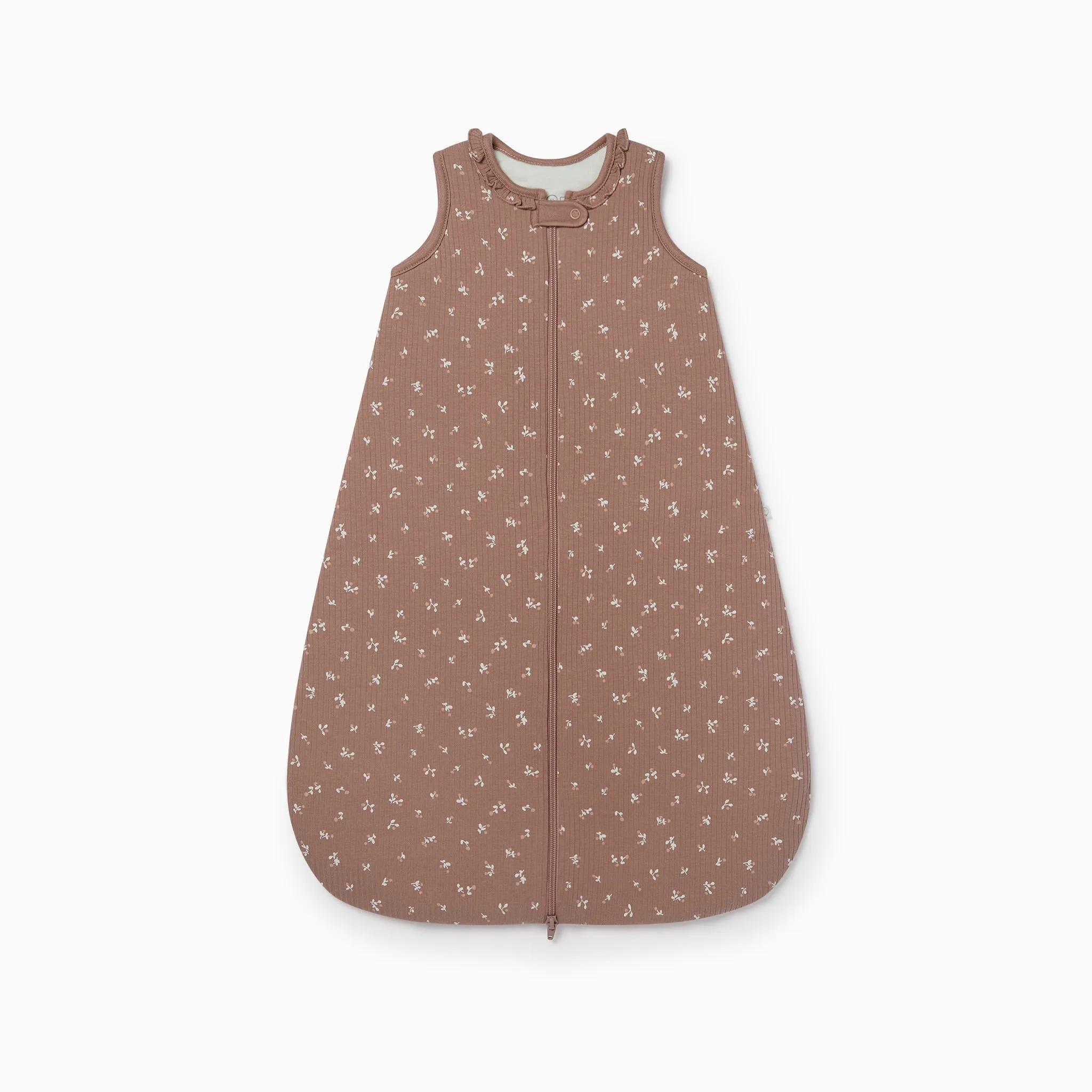 Floral Ribbed Front Opening Sleeping Bag 1.5 TOG