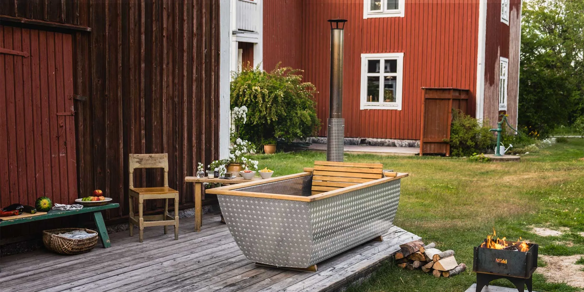 Hikki | Bohemen Outdoor Wood Fired Hot Tub