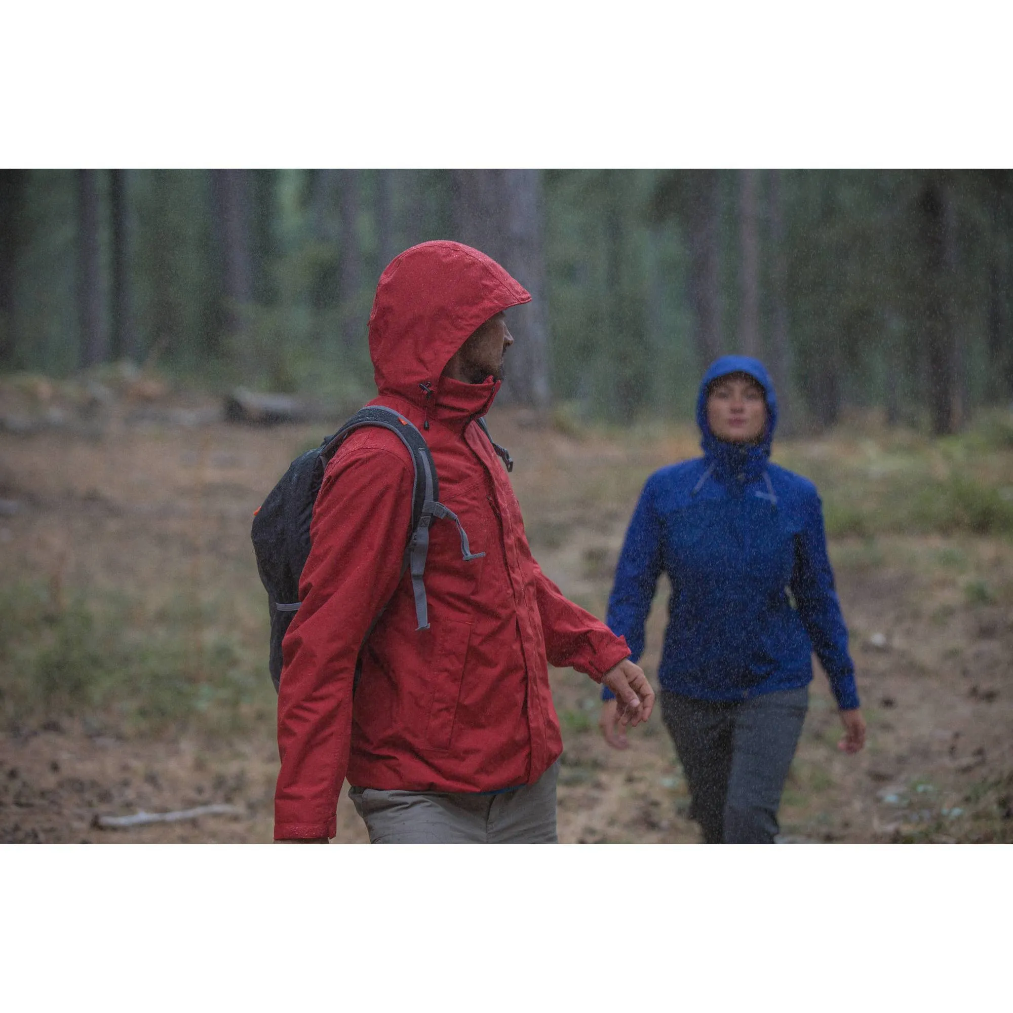 Optimized Title: Arpenaz 300 Mens Waterproof Hiking Rain Jacket