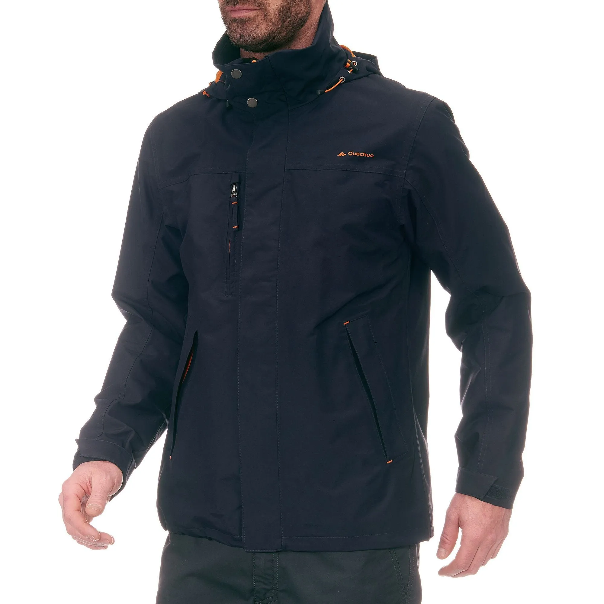 Optimized Title: Arpenaz 300 Mens Waterproof Hiking Rain Jacket