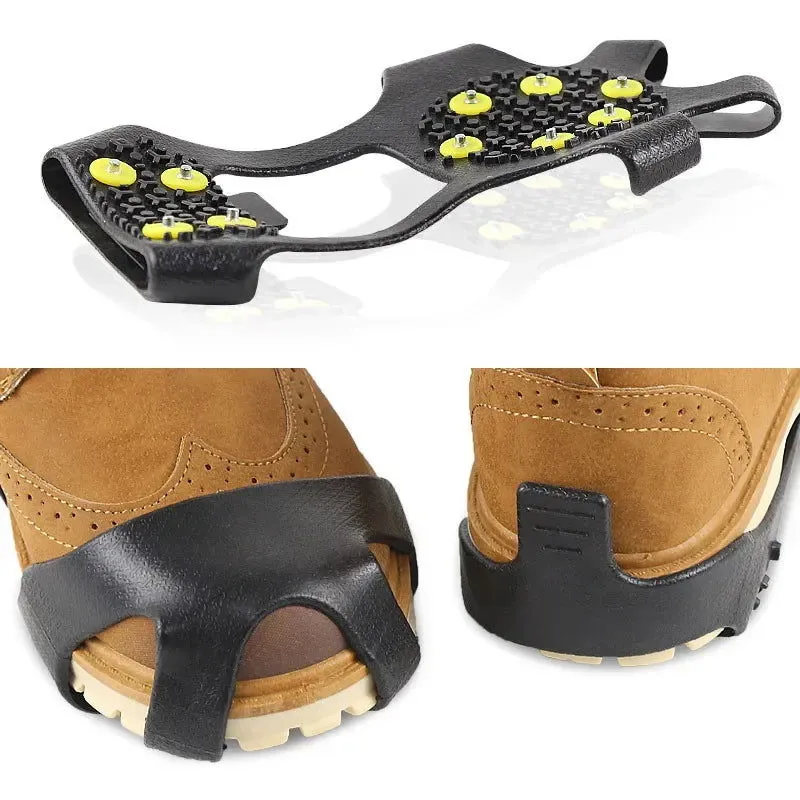 Outdoor Mountaineering Snow Anti-slip Claws Anti-slip Shoe Covers Winter Rock Climbing Anti-slip Shoes Boots Snow Splints