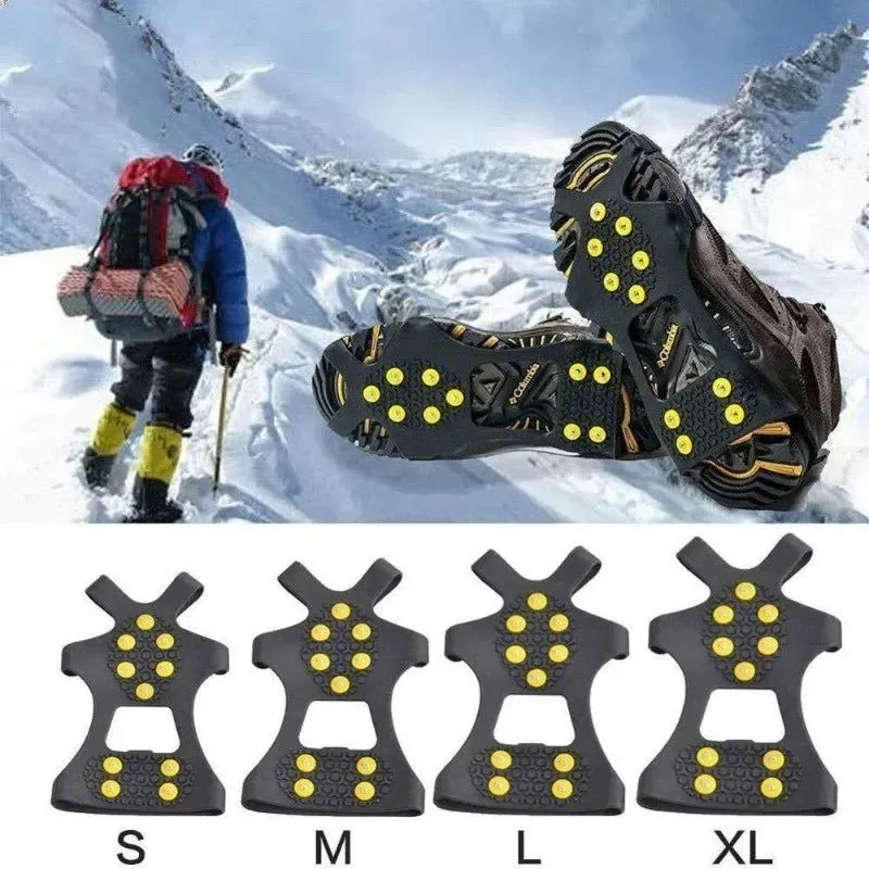 Outdoor Mountaineering Snow Anti-slip Claws Anti-slip Shoe Covers Winter Rock Climbing Anti-slip Shoes Boots Snow Splints